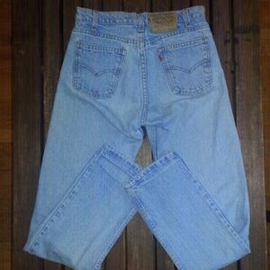 1980's Levi's 505 orange tab jeans 29x32 EVC